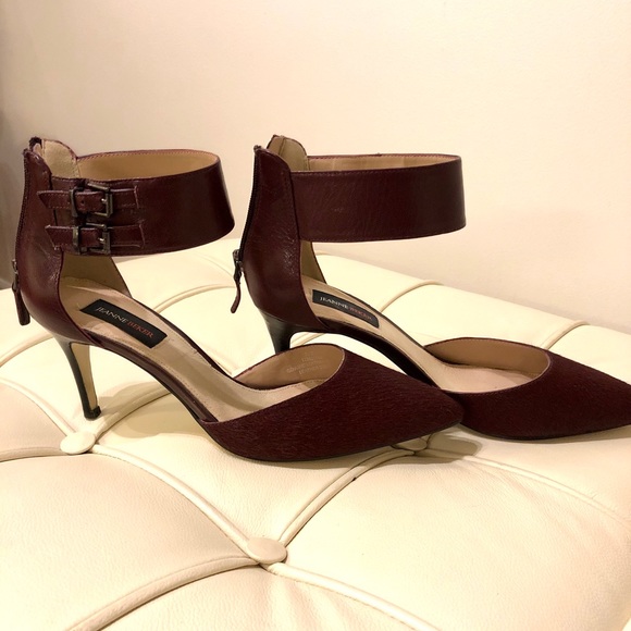 Calf-Hair Stiletto Heels by Jeanie Becker - Picture 2 of 5